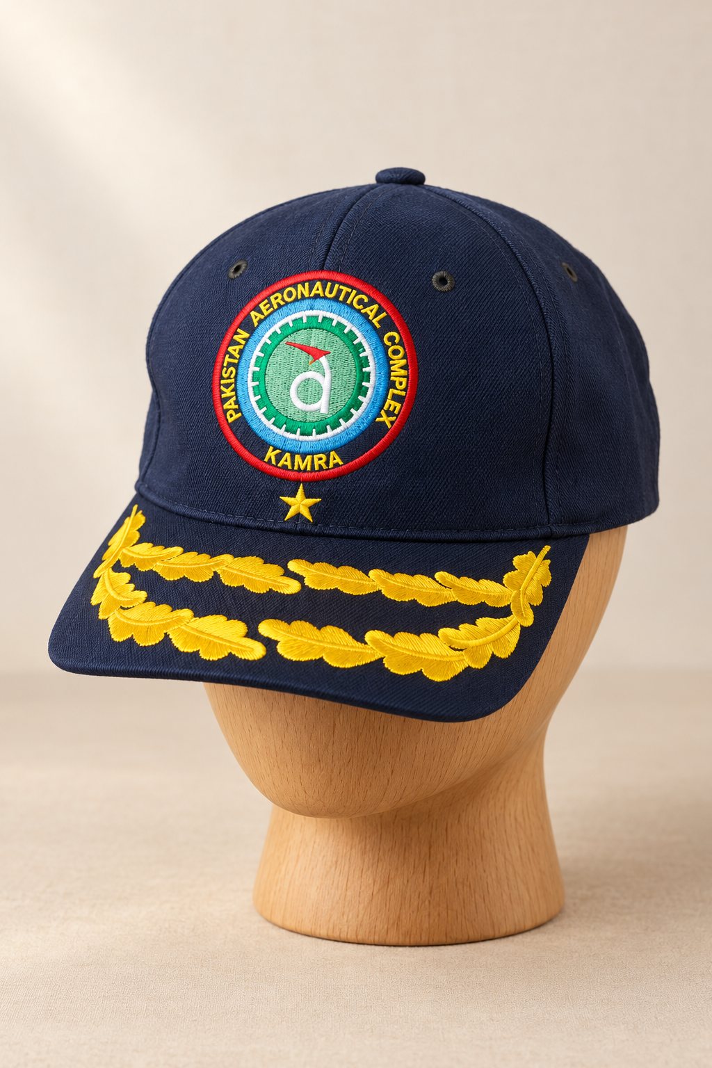 Officer Cap with Gold Oak-Leaf Peak, view 2