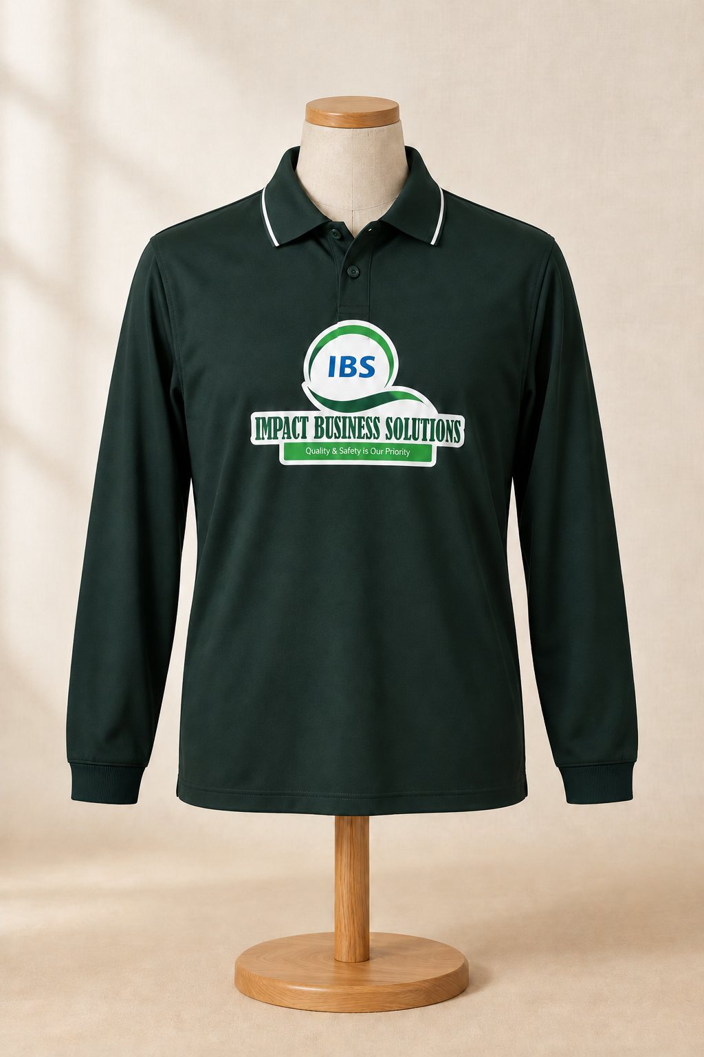 Long-Sleeve Polo Shirts, view 2