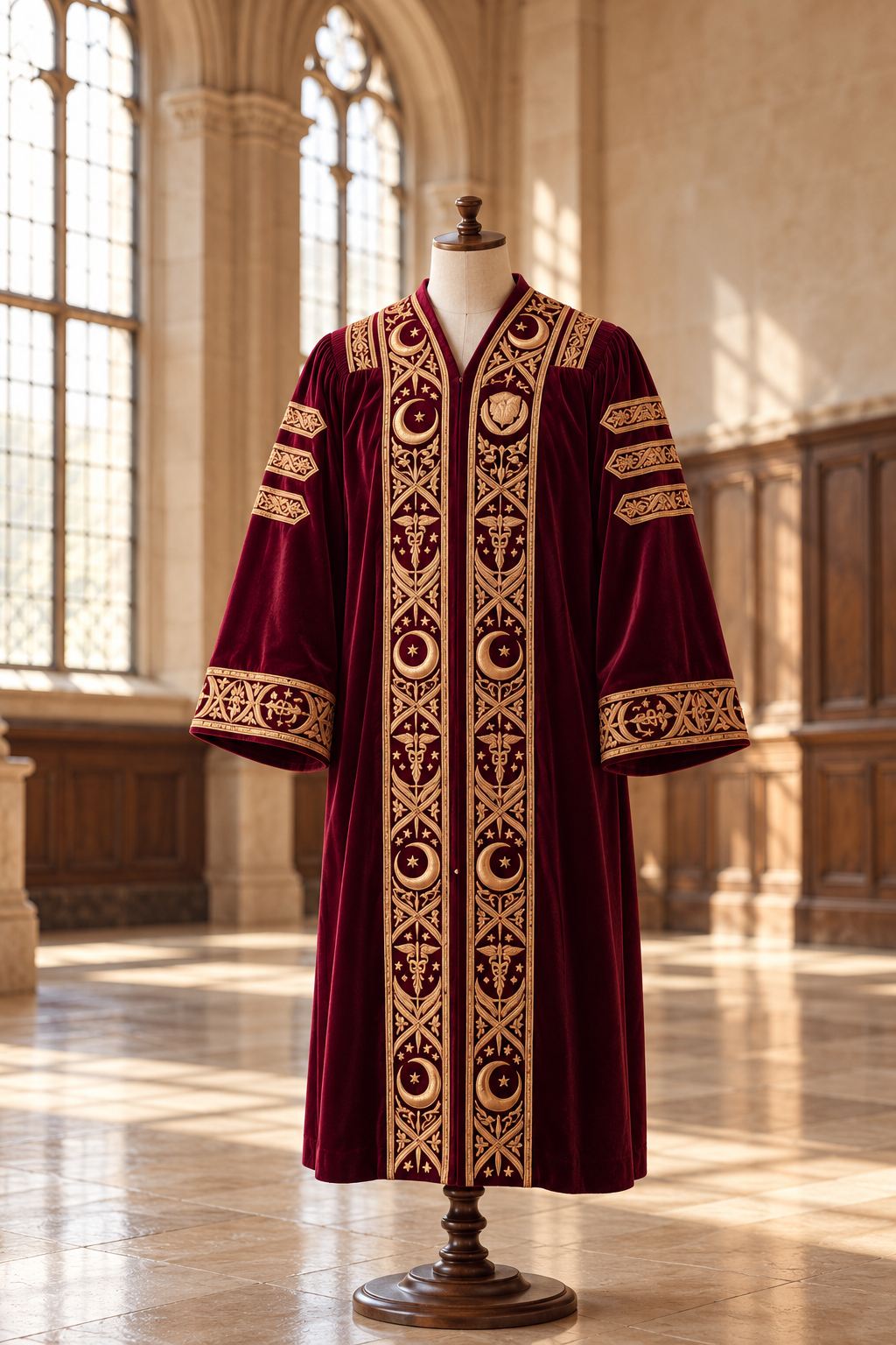 Heritage Fully Embroidered Robe